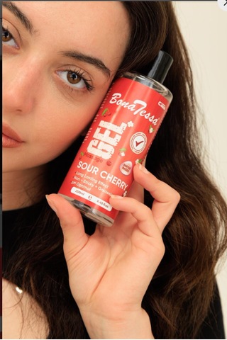 Bona Tessa Gel Vişneli Masaj Yağı 250 Ml