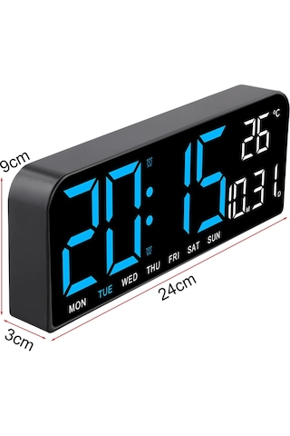 Dijital Masa Saati Büyük Ekran