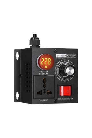 Besthome1 5000w Güç Regülatörü - Motor Hız, Aydınlatma, Isıtma İçin Evrensel Voltaj Ayarlayıcı Çok Renkli Çok Renkli