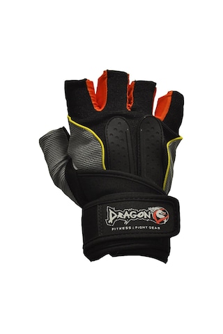 Dragon W8063 Bilek Bandajlı Body & Ağırlık & Fitness Eldiveni Çok Renkli