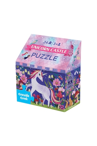 Crocodile Creek Puzzle - 24 Parça - Unicorn Kalesi