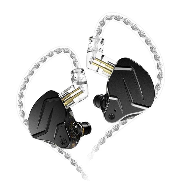 Kz Zsn Pro X Siyah Mikrofonlu 3.5mm Kulak İçi Hibrit Kulaklık Kz-zsn-pro-x-mıc-bk
