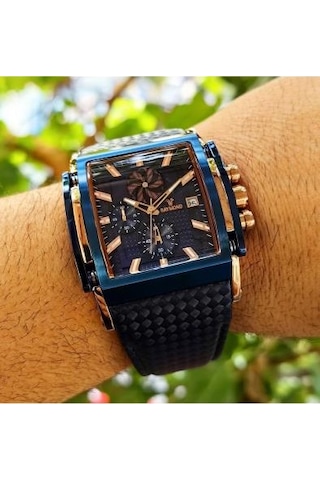 Raymond Rym-8309rg-bl Erkek Kol Saati Gümüş