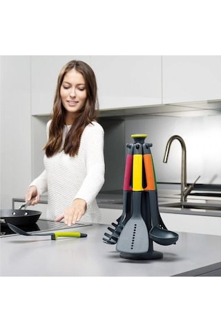 Joseph Joseph Elevate Carousel Servis Kaşık Kepçe Seti Çok Renkli