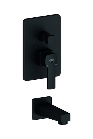 Gpd Pedra Mab160-S Ankastre Siyah Banyo Bataryası Siyah