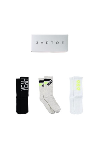 Erkek Piera 3'lü Spor Soket Çorap Renkli