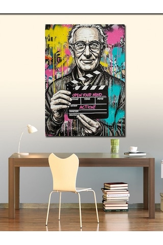 Kanvas Tablo Fikir Açan Adam Posteri 50cmx70cm