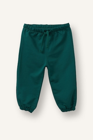 Defacto Çizgili Bisiklet Yaka Sweatshirt Üst Lastikli Paça Alt 2li Takım Erkek Bebek I0235a526augn1116 Yeşil-gn1116