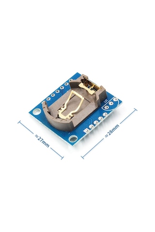 Ds1307 Rtc Iıc Zaman Modül Gerçek Zaman Saat I2c 24c32 Eeprom Saniye Dakika Saat Gün Ay Yıl Tarih