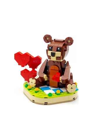 LEGO® Seasonal 40462 Valentine's BrownBear 245 Parça