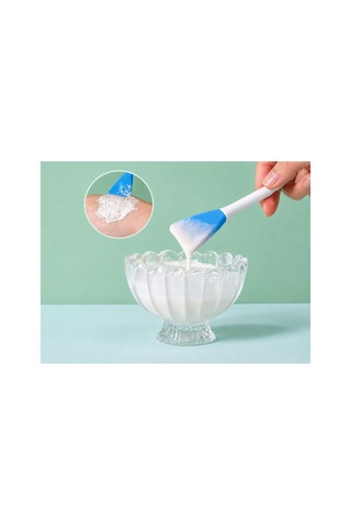 Cilt Bakım Fırçası Ve Maske Spatulası Pembe