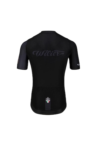 Wilier Triestina Maglia Cycling Club Siyah Kadın Bisiklet Forması - XL Siyah