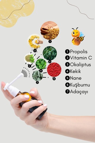 Maxigal Propolisli Ballı Boğaz Spreyi 30 ML