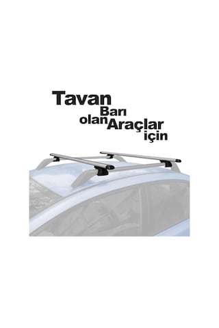 Araç Tavan Ara Atkı Barı Taşıyıcı Bagaj Ayağı 120cm Arabar
