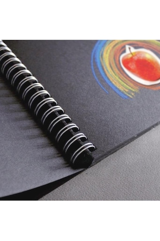 Fabriano Black Drawing Book, Siyah Murillo Karton, 190gr, 21x29,7cm