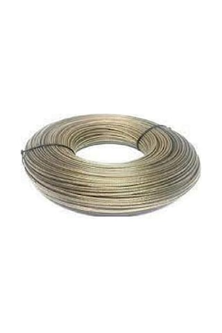 3 Mm Izoleli Çelik Halat 50 Metre 3 Milim Çelik Halat Izoleli Çam