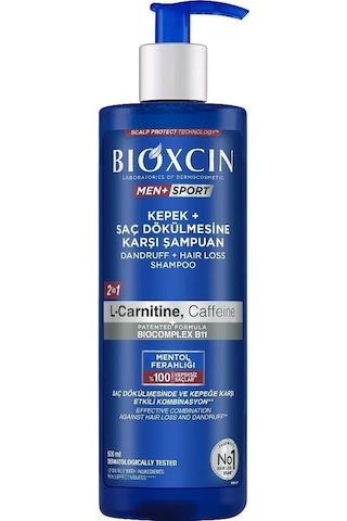Bıoxcın Şampuan Kepek+dökülmeye Karşı 500 Ml Men+sport Bıoxcın Şampuan Kepek+dökülmeye Karşı 500 Ml Men+sport