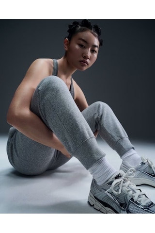 Nike Fz7626-063 Sportswear Phoenix Fleece Normal Belli Kadın Eşofman Altı - Gri