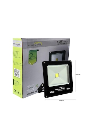 Forlife 50 Watt Led Projektör 50W Ledli Günışığı PR-F50S
