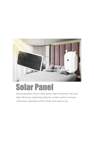 Dianziye Pencere Perde Motoru İçin 5v Monokristal Silikon Güneş Paneli - Ev Tipi Güneş Enerji Şarj Modülü