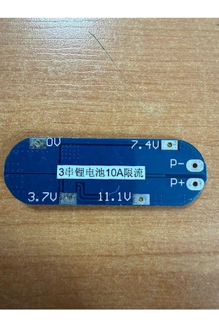 Bolsat Bms 3s 10amper 12.6volt Lion Pil Şarj Koruma Devresi