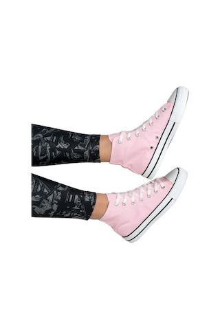 Kadın Keten Spor Ayakkabı Pembe (545291678) Pembe