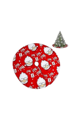 2025 Noel Ağacı Matı Yuvarlak 120 Cm Keçe