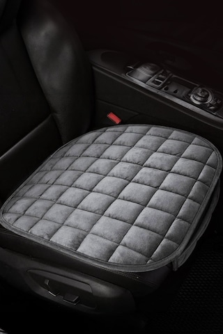 Premium Cepli Terletmez Ortopedik Oto Koltuk Minderi - 1 Adet - Antrasit