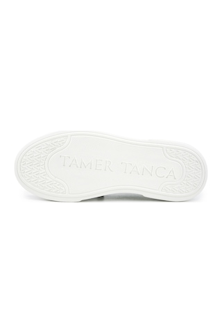 Tamer Tanca Erkek Hakiki Deri Siyah Sneakers & Spor Ayakkabı 1212 2502 Erk Ayk Y26 Sıyah