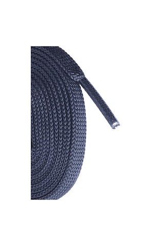 Mavi Gri 1 Cm Kalınlığında 1 Çift Yassı Spor Ayakkabı Bağcığı Gri