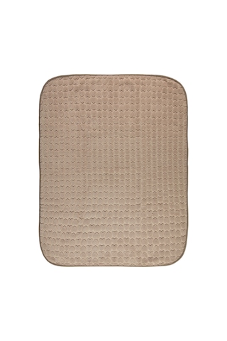 Civil Baby Kalp Empirme Baskılı 100x120 cm Battaniye Sütlü Kahve