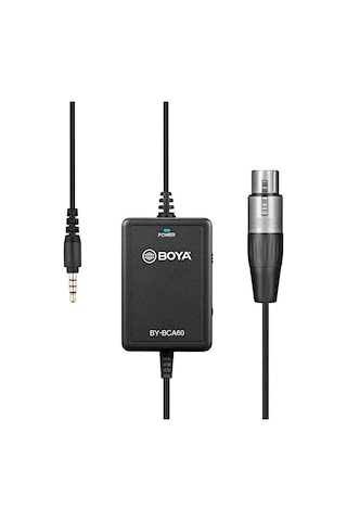 Boya By Bca60 48V Phantom Mobil Xlr Mikrofon Kablo