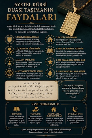 Ayetel Kürsi İşlemeli Altın Kaplama Takı Seti Yüzük Bileklik Manevi Tasarım Şık Hediye Seti Beyaz