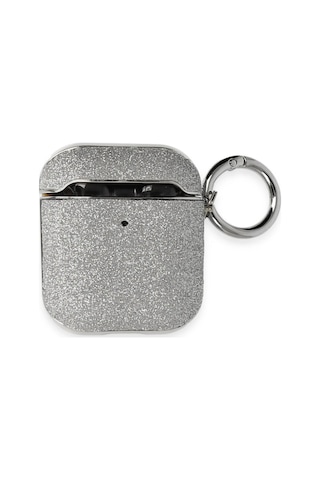 Newface - 503 - Apple AirPods Uyumlu 2 2.nesil Spell Simli Kılıf - Kmrsfres - - Gümüş