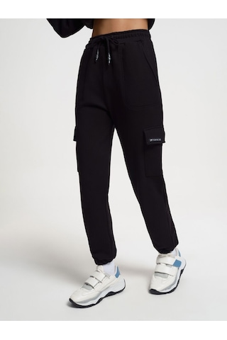 LOFT Regular Fit Kadın Eşofman Altı Lf2034556 Q1.v1 Siyah