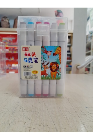 Touch Silky Çift Uçlu Artist Marker Kalemi 36'lı