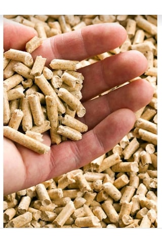 Organik %100 Çam Pelet 15kg Pelet Yakıt Ve Kedi Kumu