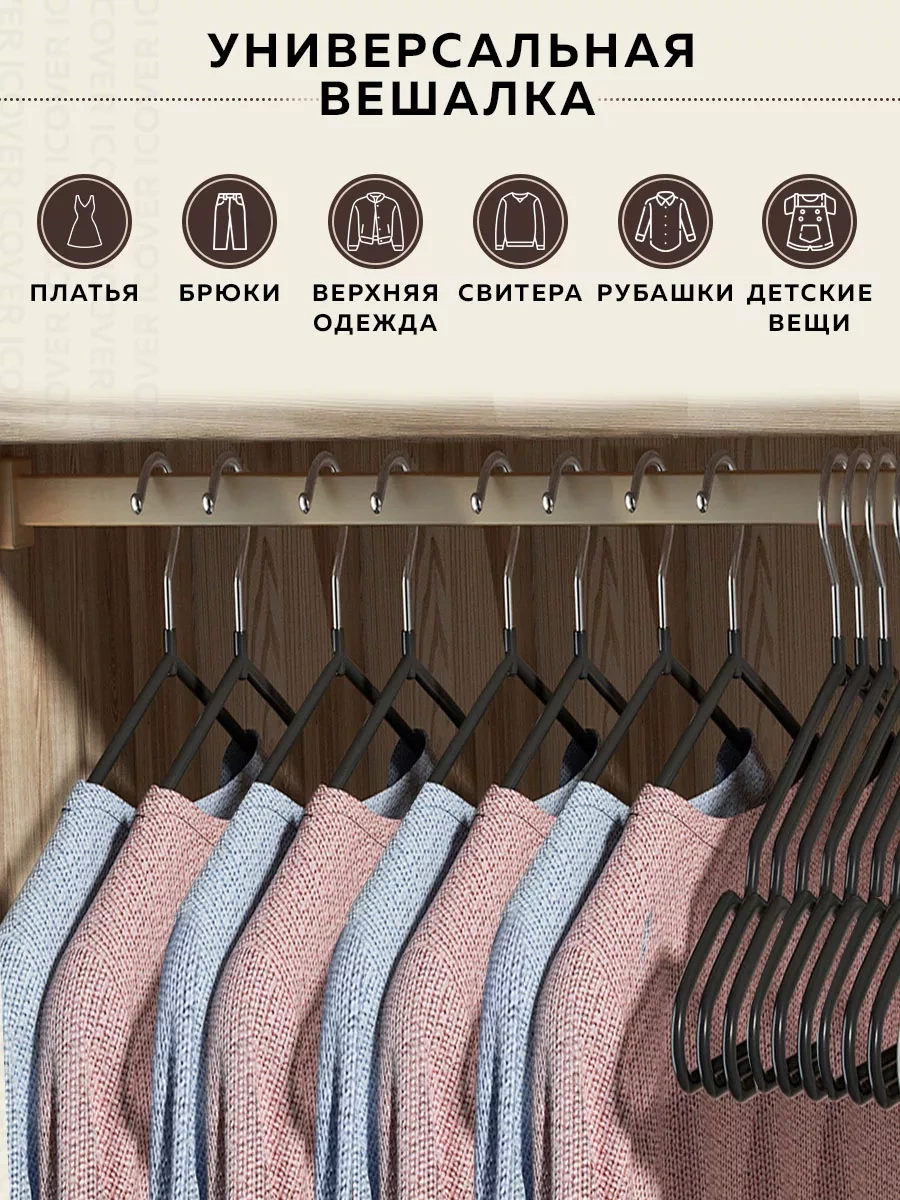 Rıdberg Home Kıyafet Askıları 171381514 Siyah