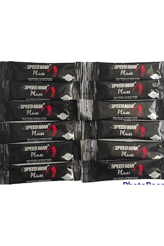 Speed Man Plus Stick Ballı Bitkisel Karışımlı Macun 12'li