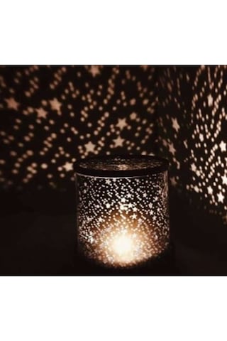 Markafox Unisex Renkli Star Master Yıldız Yansıtmalı Odası Gece Lambası Projeksiyon Led Yansıtma Çok Renkli