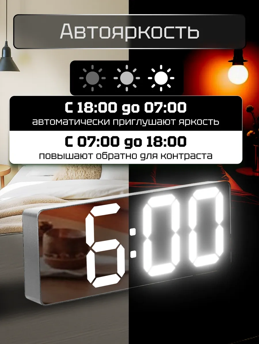 Casy Market Ev İçin Elektronik Masa Tipi Prizli Saat 166824141 Beyaz