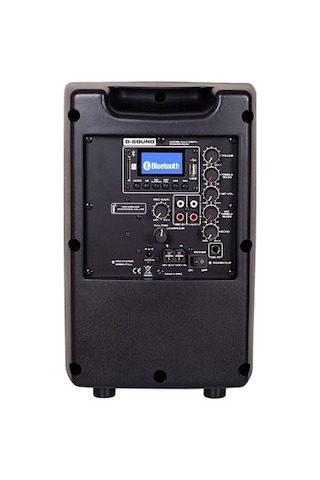 D Sound Max-06 Şarjlı 70W Taşınabilir Amfi Sistemi Seti