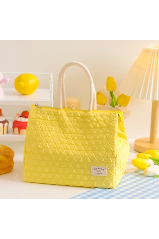 Termal Ve Soğuk Öğle Yemeği Çantası Çantası-sarı Sarı