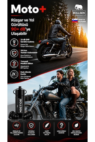 Moto Kulak Tıkaçları Motosiklet Sürücüleri İçin 24 Db Snr Rüzgar Gürültüsü Azaltıcı Silikon Kask Altına Uyumlu Yeniden Kullanılabilir Yıkanabilir Dayanıklı Rahat Günlük Kullanım
