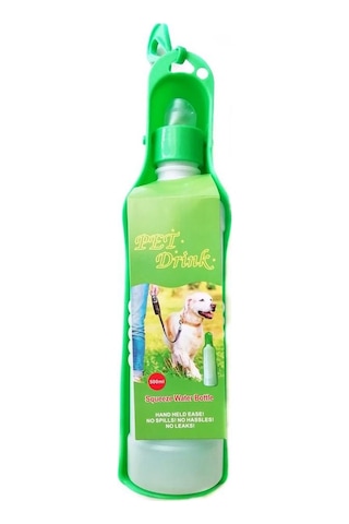 Askılı Seyahat Gezdirme Köpek Suluğu 500 ML