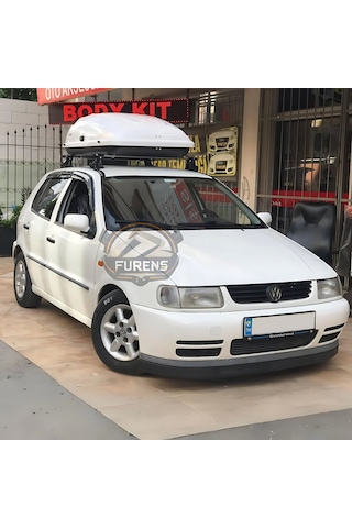 Volkswagen Polo Mk3 1994-2003 6n Uyumlu H Lip Esnek Ön Lip 2 Parça Karlık Ön Ek Tampon Altı Dill
