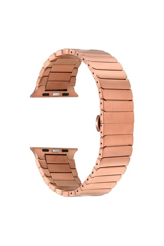 Watch 38mm Kordon Uyumlu Krd-79 Metal Strap Kayış Mkst- Rose Gold