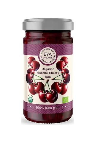 Eya Organik Vişne Reçeli 280 G