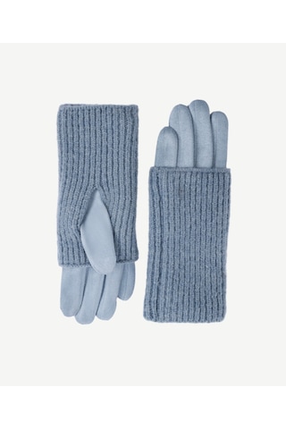 Yargıcı Triko Bilekli Kumaş Eldiven 25kked2006x 010 Mavi