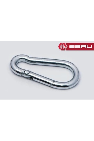 Hubrendy Kargo Yaylı Karabina, Çengel, Kanca 11mm - 10 Adet